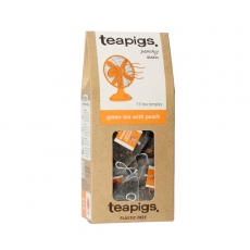 Arbata teapigs Green with peach, 15vnt.