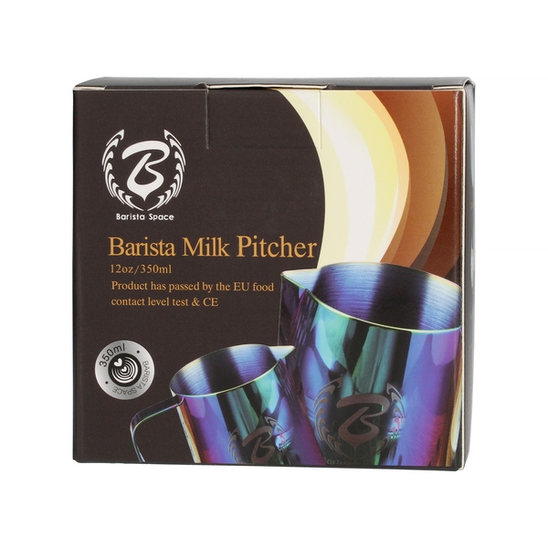 Ąsotis pienui Barista Space, Red 350ml