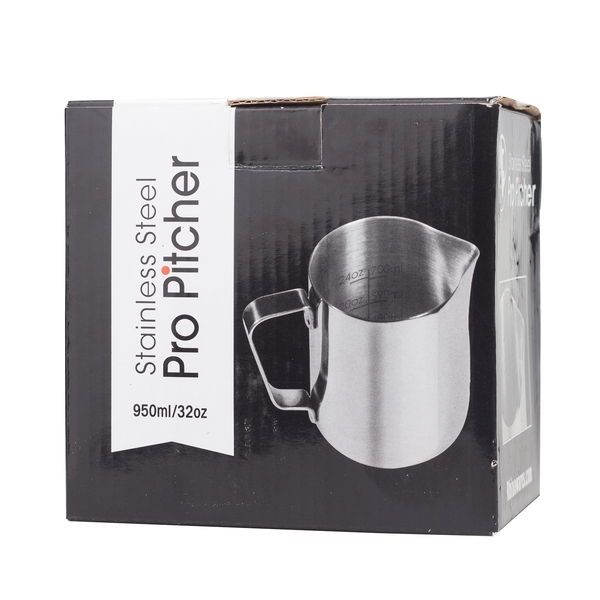 Ąsotis pienui Rhinowares su skale, Silver 950ml