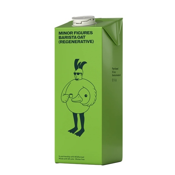 Avižų gėrimas Minor Figures Regenerative, 1L 6vnt.