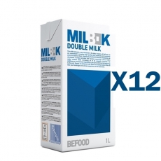 Dvigubas barista pienas Milbok, 1L, 12vnt.