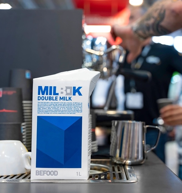 Dvigubas barista pienas Milbok, 1L, 12vnt.