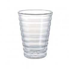 Dvisienė stiklinė Hario V60, 450ml
