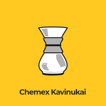 Stiklinis kavinukas Chemex