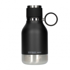 Gertuvė Asobu Dog Bowl Bottle, Black