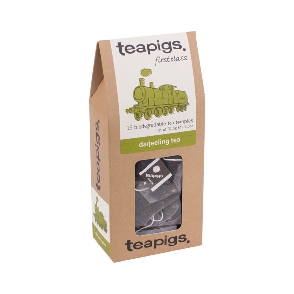 Juodoji arbata teapigs Darjeeling, 15vnt.