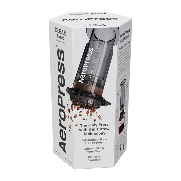 Kavinukas AeroPress Clear, Black