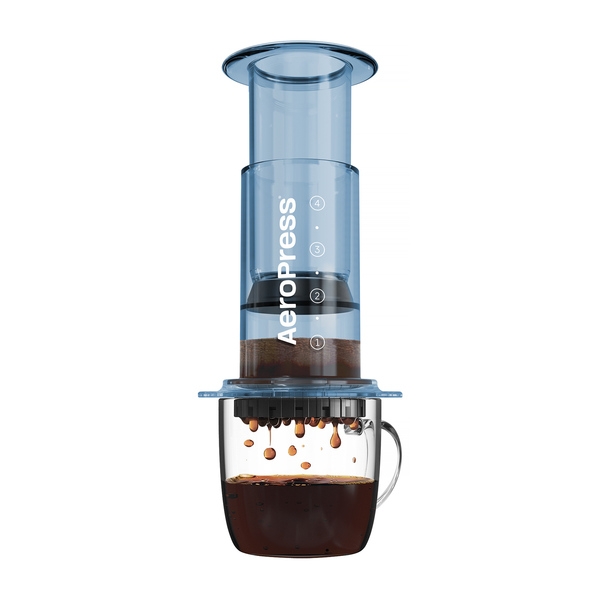 Kavinukas AeroPress Clear, Blue