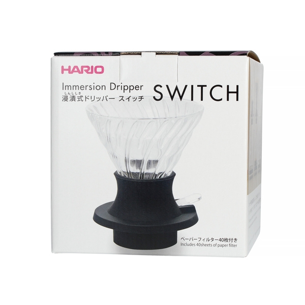 Kavinukas Hario Switch 02, skaidrus