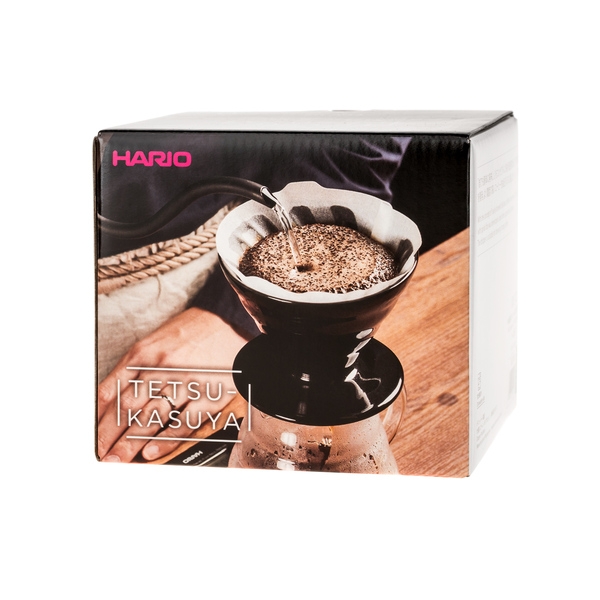 Kavinukas Hario V60-02 Tetsu-Kasuya, juodas