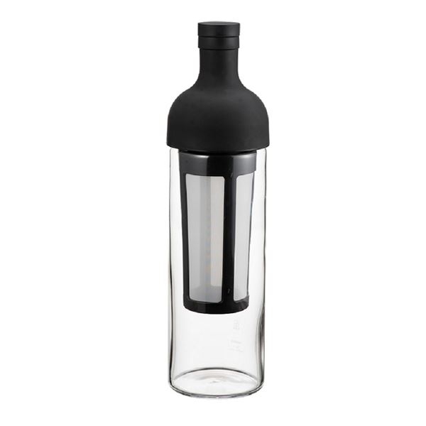 Kavinukas šaltai kavai Hario Bottle, juodas 650ml