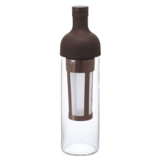 Kavinukas šaltai kavai Hario Bottle, rudas 650ml