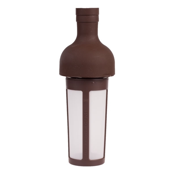 Kavinukas šaltai kavai Hario Bottle, rudas 650ml