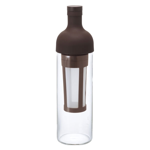 Kavinukas šaltai kavai Hario Bottle, rudas 650ml