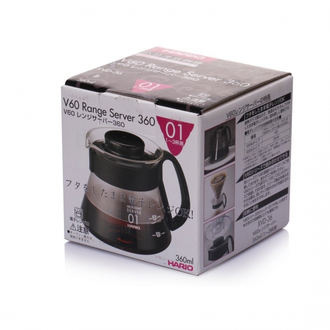 Kavos indas Hario Coffee Server V60-01, 360ml