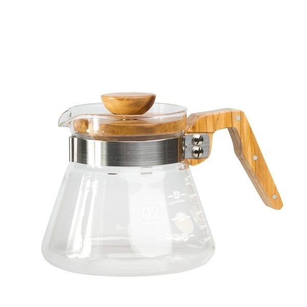 Kavos indas Hario Olive Wood, 600ml