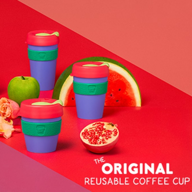 Kavos puodelis KeepCup Black stiklinis, 227 ml