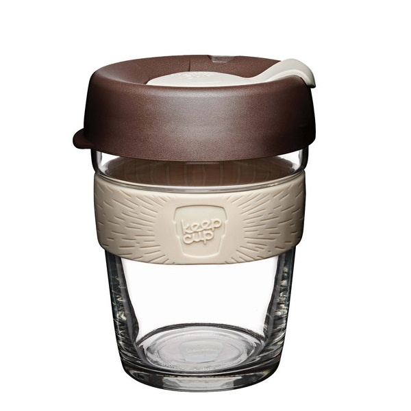 Kavos puodelis KeepCup Roast stiklinis, 340 ml