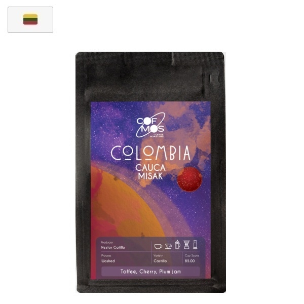 Kavos pupelės Cofmos Colombia, 250g