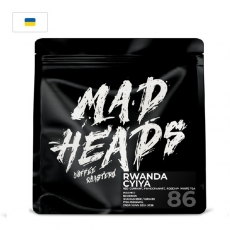 Kavos pupelės Mad Heads Rwanda, 250g