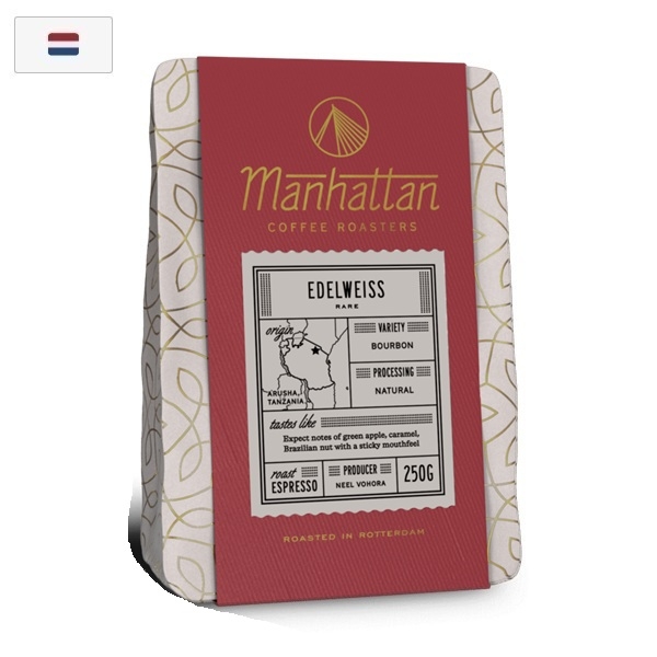 Kavos pupelės Manhattan Tanzania, 250g