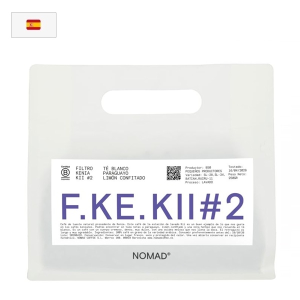 Kavos pupelės NOMAD Kenya, 250g