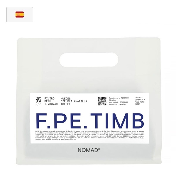 Kavos pupelės NOMAD Peru, 250g