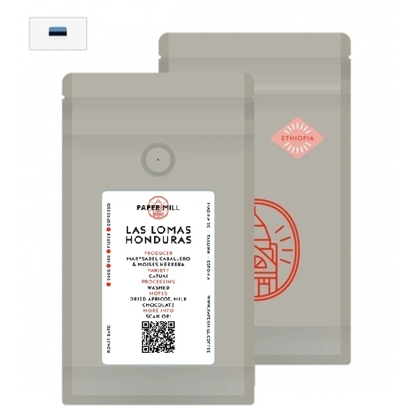 Kavos pupelės Paper Mill Honduras, 250g