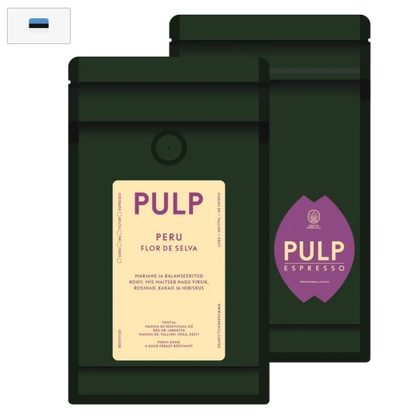 Kavos pupelės Paper Mill Peru ESPRESSO, 250g