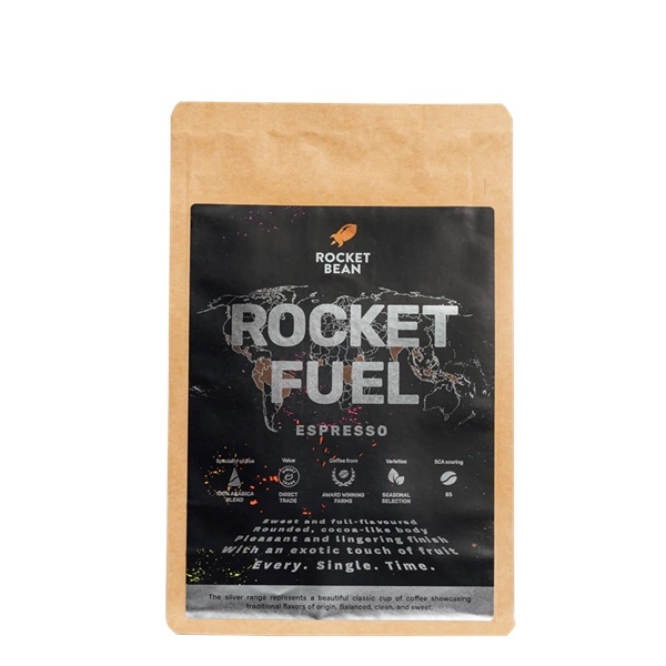 Kavos pupelės Rocket Bean Rocket Fuel, 0.5kg