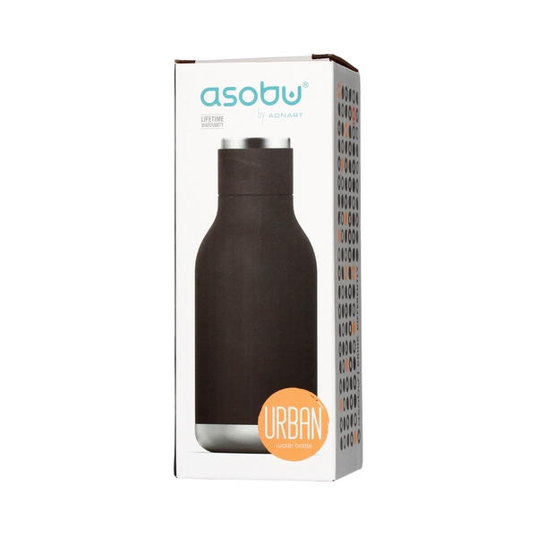 Kelioninis termo butelis Asobu, juodas 460ml
