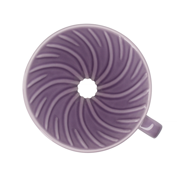 Keraminis kavinukas Hario V60-02, Purple