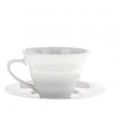 Keraminis puodelis su lėkštute Hario, 150ml