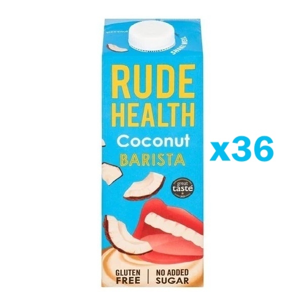 Kokosų gėrimas Rude Health Barista, 1L, 36vnt.