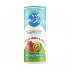 Kokosų vanduo Strawberry and Kiwi, 250ml