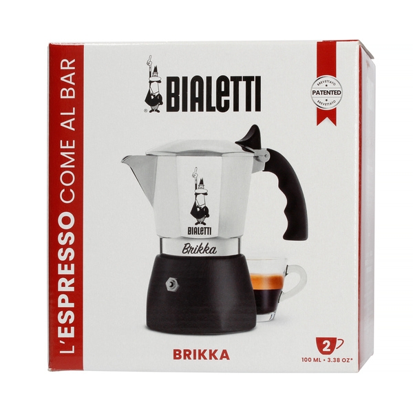 Moka kavinukas Bialetti Brikka, 100ml 2p.