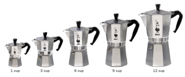 Moka kavinukas Bialetti Express, 190ml 4p.