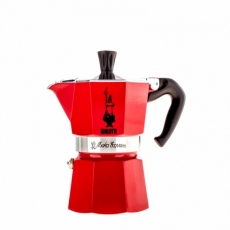 Moka kavinukas Bialetti Express Red, 130ml 3p.