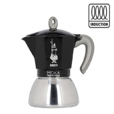 Moka kavinukas Bialetti Induction Black, 280ml 6p.