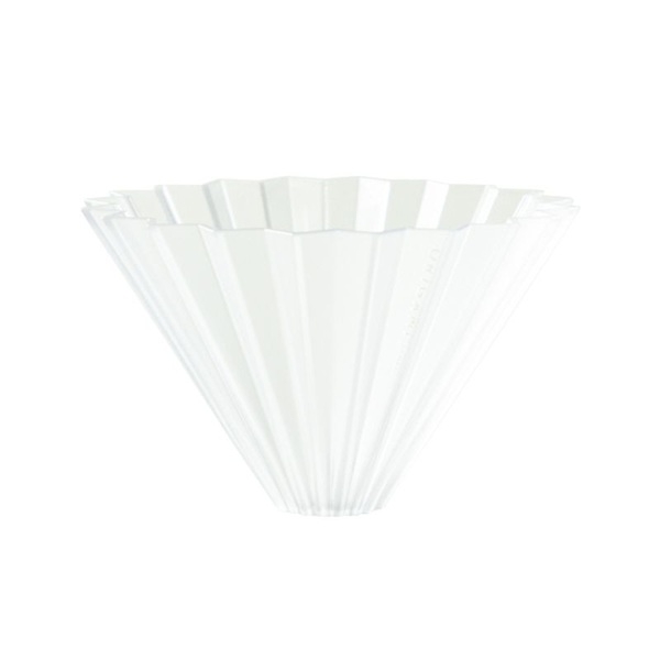 Plastikinis kavinukas Origami M, Skaidrus