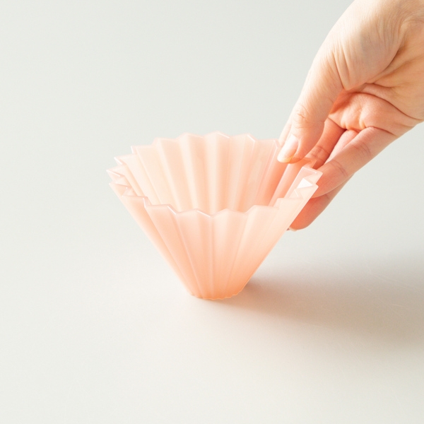 Plastikinis kavinukas Origami S, Pink