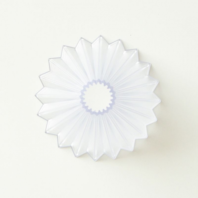 Plastikinis kavinukas Origami S, Skaidrus