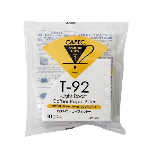 Popieriniai filtrai Cafec Light Roast, 100vnt.