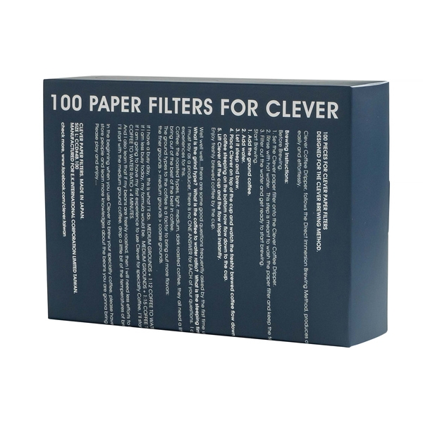 Popieriniai filtrai Clever kavinukams L, 100vnt.