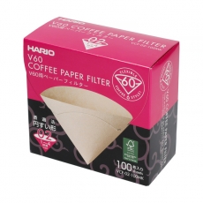 Popieriniai filtrai Hario V60-02, rudi 100vnt.