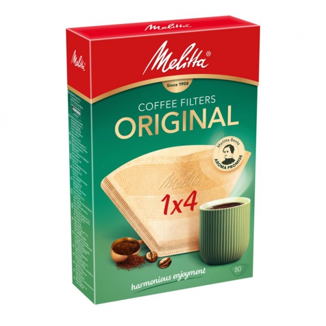 Popieriniai filtrai Melitta 1x4, 80vnt.