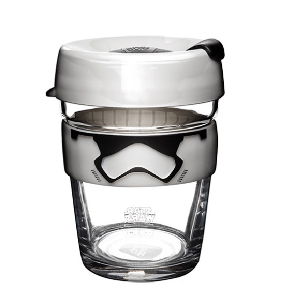 Puodelis KeepCup Stormtrooper stiklinis, 340 ml