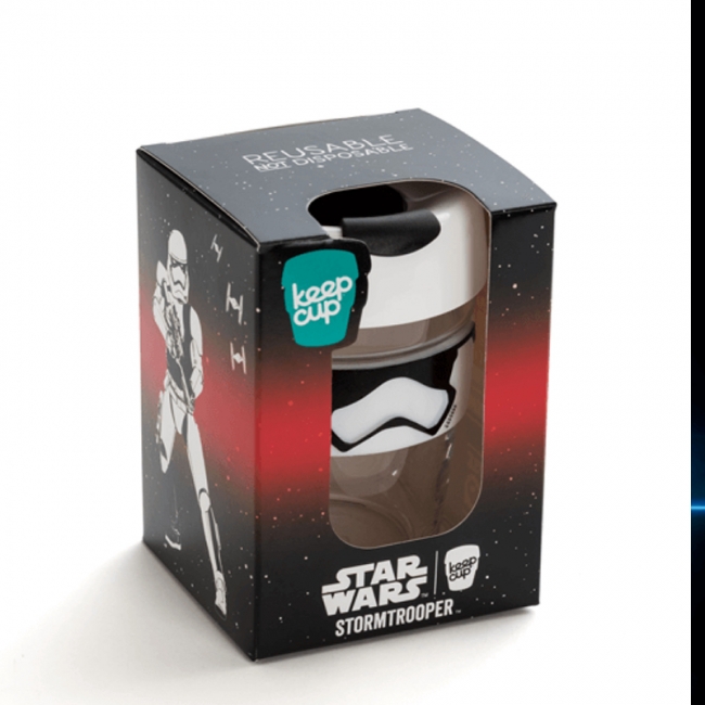 Puodelis KeepCup Stormtrooper stiklinis, 340 ml