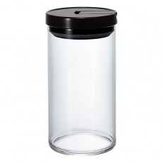 Stiklinis indas Hario Canister, Black 1L