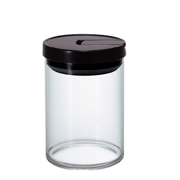 Stiklinis indas Hario Canister, Black 800ml